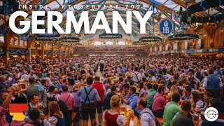 INSIDE OKTOBERFEST 2025 🍺 ULTIMATE BEER TENT TOUR | TRVLRS PLACE 🌍✈️🎥