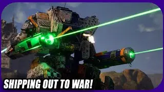 We're off to war!! | Mechwarrior 5 Mercenaries | Live | #11