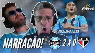 GOLS GR&Ecirc;MIO 2 X 0 S&Atilde;O PAULO | NARRA&Ccedil;&Atilde;O DE PC CARVALHO | R&Aacute;DIO GRENAL