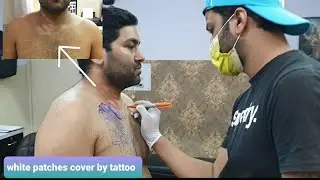 white patches cover-up by lord shiva tattoo | lord shiva tattoo | best tattoo, tattoo artist