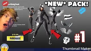 Fortnite Shadows Rising Pack *NEW* Skins with Backblings and Wrap!