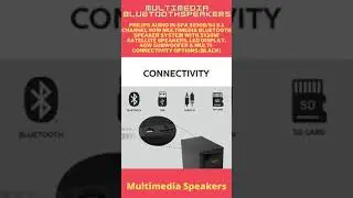 #shorts। Philips Audio in-SPA 5.1 Channel 90W। best multimedia speakers । multimedia speakers System