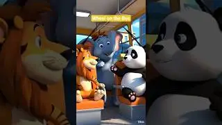 Wheels on the Bus  🚌 | Kids Song | #shorts