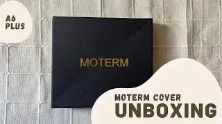Moterm cover unboxing | A6 Plus size for Stalogy, Hobonichi