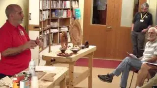 WGNC Demo: Bob Verne on gallery-quality finishes Sept. 2014