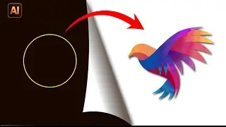 Amazing Abstract logo through Circle| Logo Design | Trending Logo Design Tutorial 2025