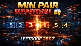 Leetcode  3507. Minimum Pair Removal to Sort Array I