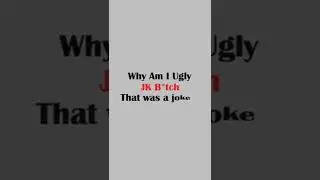 why I'm ugly, b!tch that was a joke ~ Rm version (no hate)💜#rm #nam#kimnamjoon #bts #btsarmy#shorts