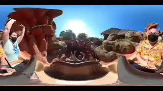 Splash mountain full ride in 360
