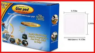 Great product -  ZC GEL Sticky Gel Pads (10 Pack), As Seen On TV Removable Traceless Gripping Pad Wa