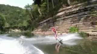 Harpeth river wake boarding