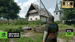 [8K] Kingdom Come Deliverance 2 RTX 5090 - STUNNING RAY TRACING MOD - Ultra Photorealistic Graphics