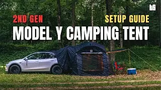 Model Y Camping Tent (2nd Gen) by Tesloid - Setup Guide