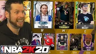 NBA 2K20 Custom Card Draft