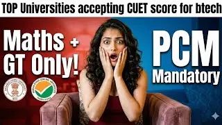 B.Tech Without JEE? 😲 CUET 2026 Subject Combinations for DU (CIC) & BHU Explained