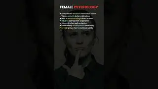 female psychology #booksinseconds #booksummary 7 rarely known facts