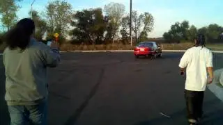 s500 Benz Doing Donuts SIDEWAYS CC