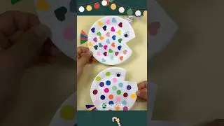 How to Make Paper Plate Fish#viral#shorts#art
