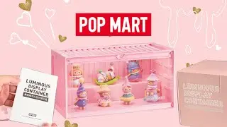 [FUN FINDS #8] pop mart luminous container | chill and aesthetic unboxing asmr (no talking)