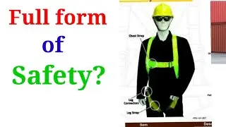 ##what is the full form of safety?