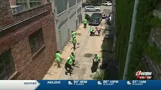 Clean & Safe Downtown Topeka Task Force begins cleanup efforts