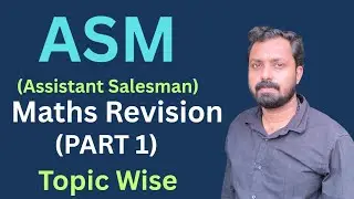ASM Maths Revision Assistant Salesman Maths Expected Questions