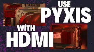 Как использовать Pyxis 6k с мониторами HDMI &mdash; USB-C &mdash; HDMI