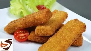 Bastoncini di pesce fatti in casa - Filetti di merluzzo impanati - Secondi di pesce