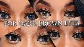 BEST NATURAL COLOURED CONTACT LENSES FOR DARK BROWN EYES | DISCOUNT INCLUDED | VIVALOVEEDA MATI