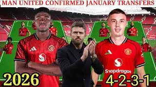 Welcome Palmer & Baleba ✅,MANCHESTER UNITED LINEUP / TRANSFER TARGETS UNDER CARRICK 2026