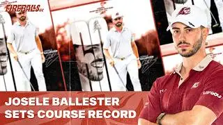 Josele Ballester BREAKS COURSE RECORD at Trump National Golf Club D.C.