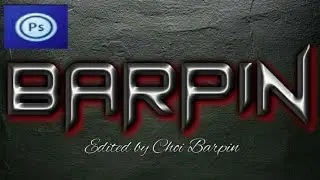 METAL TEXT  2020 USING PS TOUCH ... MOBILE PHONE EDITING TUTORIAL