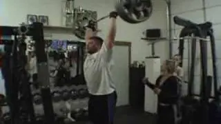 Jesse Marunde standing press