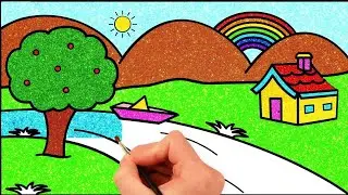 kids drawing nursery । kids cartoon video null @NimbooKids @KidsGyan