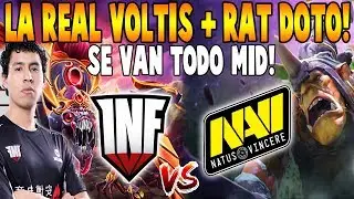 INFAMOUS vs NAVI [Game 2] BO2 - La Real Voltis + Rat Doto - TI9 THE INTERNATIONAL 2019 DOTA 2