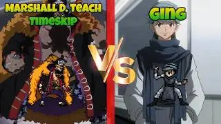 Jump Force MUGEN Marshall D. Teach Timeskip vs Ging