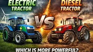 Diesel Tractor vs Electric Tractor | Power, Cost & Reality