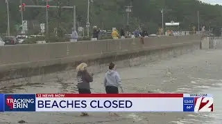 Narragansett Beach closed to swimming and surfing Thursday