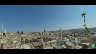 Palestine 360&deg; - Rooftop View | Jaffa Gate, Old City Jerusalem | 8K VR Video