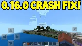 Minecraft Pocket Edition - 0.16.0 Update! - CRASH FIX! Tutorial (IOS/Android)