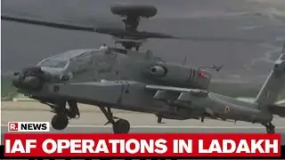 Ladakh: IAF Conducts Operations Near Line Of Actual Control