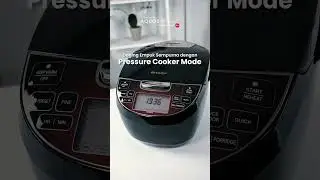 #ricecooker 12 in 1 serba bisa dari Sharp | KS DW18 BK  #sharpindonesia