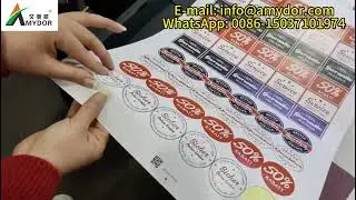 Round, Oval, Irregular Shape Label Die-cutting Machine for Stickers, Papers, PVC, Packaging Boxes