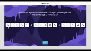 Brics Math Remove a digit Solution || Trial Round 2020 Class 12