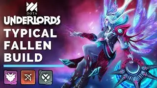 Finally, Your Typical Fallen Build | Dota Underlords Standard Match