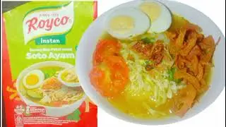 Soto ayam bumbu Royco