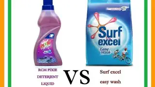 DEMO # PIXIE DETERJENT LIQUID RCM # SURF EXCEL # MARKET #