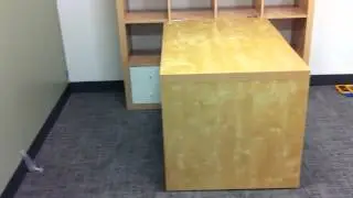 ikea expedit desk assembly service video in Baltimore MD by Furniture assembly Experts LLC