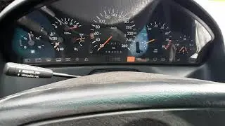 Mercedes ADS hydraulic suspension light on after power disconnection