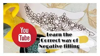 Henna tutorial| correct method of negative filling #henna #mistakesthathennaartistsdo #hennatutorial